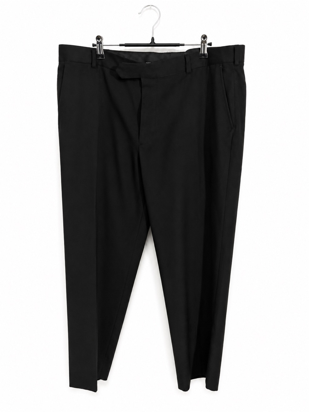 George Black Men's Dress Pants - Slim Tailored Trousers